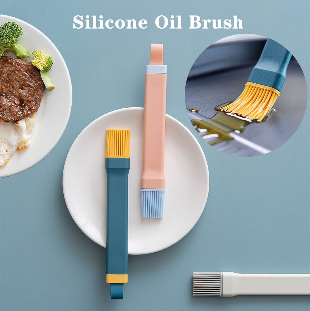 Silicone Pen Style Sauce Oil Brush Heat Resistance for Kitchen Baking BBQ Tool
