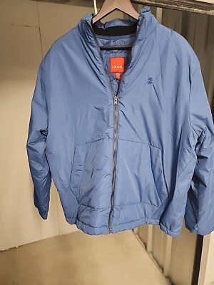 Chaqueta acolchada IZOD para hombre talla XL azul  Foto 1 de 3