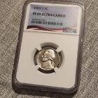 NGC PF 69 graded 1983 S 5C 5 cent Proof Coin Ultra Cameo