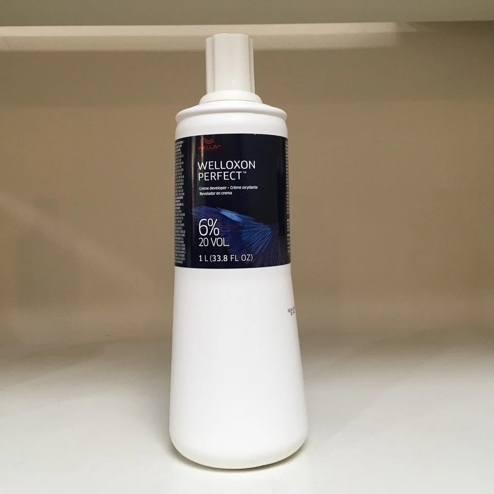 Wella Welloxon Perfect Creme Developer 6% 20 volumen 33,8 oz nuevo fresco Foto 1 de 1