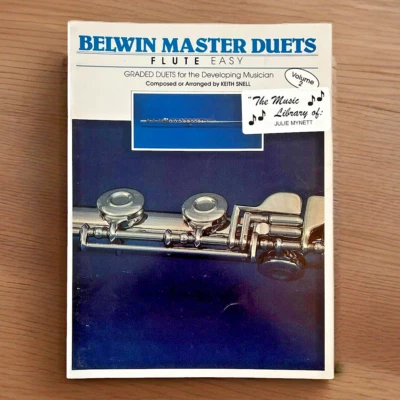 $2 Sheet Music! ~ Belwin Master Duets ~ Volume 2 ~ Flute ~ Easy - Image 1 of 3