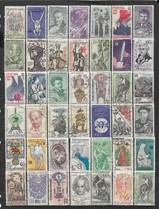 CESKOSLOVAKIA stamp selection. (Ref.83a) - Picture 1 of 1