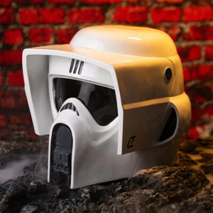 Xcoser 1:1 Star Wars Imperial Scout Trooper Casco Cosplay Accesorios Resina Réplicas - Imagen 1 de 11