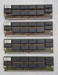 [LOT 4 PCS] IBM 11D2360BA-70 72PIN 2MX36 8MB MEMORY RAM SIMM - Picture 1 of 4