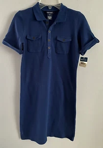 Ralph Lauren Polo Dress Short Sleeve Navy Girl's Size M/8-10/ NWT - Picture 1 of 3