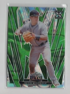 Hoja de metal Kevin McGonigle LAVA VERDE RC 2/4 #100 TIGRES DETROIT 2024 - Imagen 1 de 1