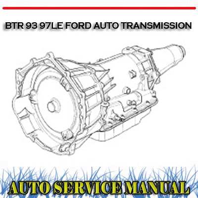 BTR 93 97LE FORD AUTO TRANSMISSION WORKSHOP SERVICE REPAIR MANUAL ~ DVD - image 1 of 3