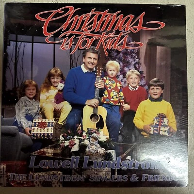 1987 Lowell Lundstrom CHRISTMAS IS FOR KIDS LP Vinyl Record FR8703 sealed Mint! - Image 1 of 2