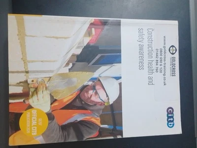 CITB - Construction Health and Safety Awareness - GE707/20 2020 - Image 1 of 2