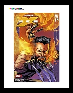 Tom Raney Ultimate X-Men #74 Rare Production Art Cover - Picture 1 of 1