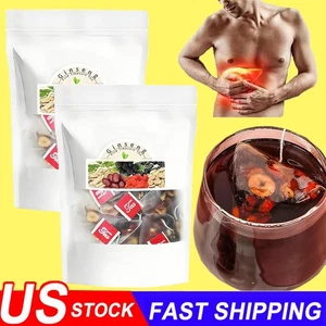 60 piezas Ginseng Cinco Tesoros Té, Té de Riñón, Té de Hígado, Fecha Roja Salud Renal - Imagen 1 de 19
