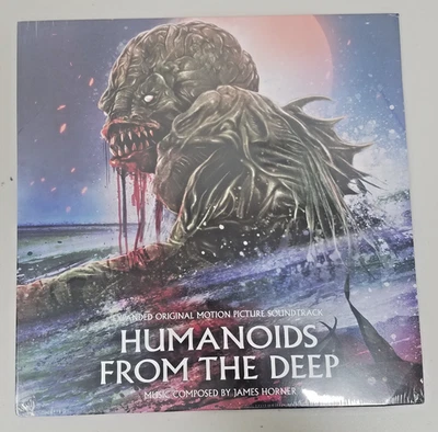 HUMANOIDS FROM THE DEEP: SOUNDTRACK LP VINYL, SHOUT/SCREAM FACTORY New Sealed - Image 1 of 2