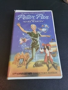 Peter Pan Starring Mary Martin (30th Anniversary Collector's Edition) VHS Tape - Picture 1 of 5