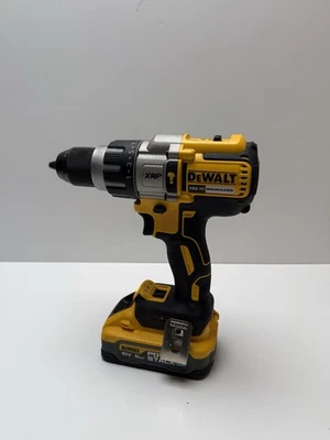 Dewalt DCD996N 18V XRP Brushless Hammer Combi Drill with 5.0 power stuck Battery - Image 1 of 4
