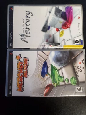 LOT OF 2: MERCURY MELTDOWN + ARCHER MACLEAN'S MERCURY [PSP] VERY NICE - Image 1 of 2