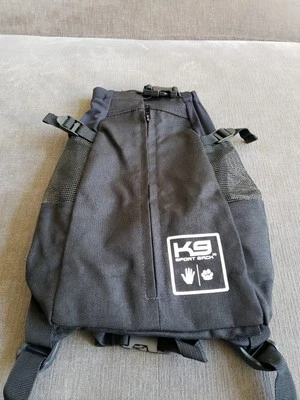 K9 Sport Sack Dog Carrier Backpack Small Black for Dogs Cats up To 17 Lbs - Image 1 of 4