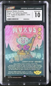 MUXUS, GOBLIN GRANDEE Secret Lair Foil Goblin Squabblin CGC 10 MTG [Nostalgium] - Picture 1 of 2