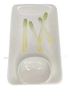 WILLIAMS SONOMA "ASPARAGUS" Serving RECTANGULAR PLATTER ITALY Made - Picture 1 of 8