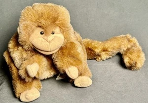 Vintage FOLKMANIS Monkey Long Tail Hand Puppet Plush Great Shape No Tag - Picture 1 of 8