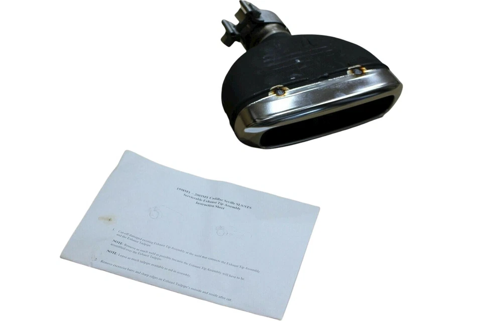 98-03 Cadillac Seville Escape Cromo 88959306 Punta de Escape Izquierda Nuevo de Lote Original Fábrica Foto 1 de 4