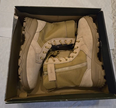 NUEVAS 5.11 Botas tácticas para hombre Speed 3.0 8" Desert Coyote Talla para hombre 12 Foto 1 de 4