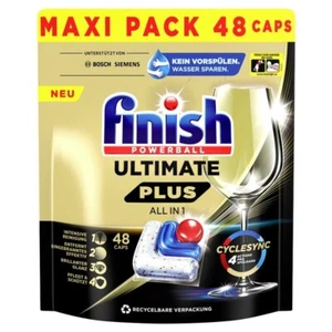 Calgonit finish POWERBALL ULTIMATE PLUS ALL IN 1 Spülmaschinentabs 48 St. - Bild 1 von 2
