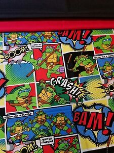 Embroidered Personalized STANDARD Pillowcase Teenage Mutant Ninja Turtles