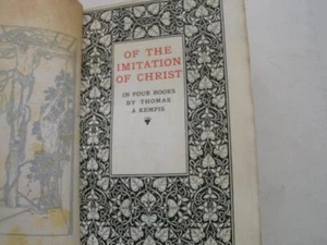 OF THE IMITATION OF CHRIST Chiswick Press Thomas a Kempis Laurence Housman 25M - Foto 1 di 11
