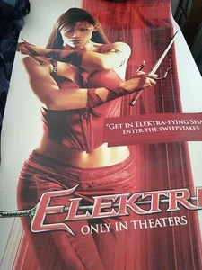 Elektra 2005 Lady Foot Locker pantalla 5 ft x 3 ft - Imagen 1 de 5