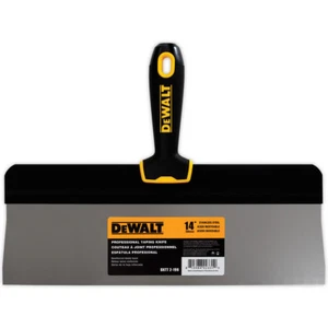 Cuchillo de cinta para paneles de yeso DEWALT 14" con hoja posterior grande de acero inoxidable | DXTT-2-196 - Imagen 1 de 8