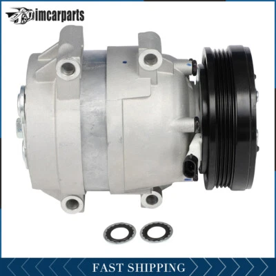 A/C AC Compressor For Chevrolet Corvette Coupe/Hatchback V8 5.7L 1997-2004 - Image 1 of 4