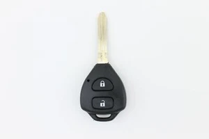 Compatible With Toyota Rav4 Corolla Camry Prado 2 Button Remote Key Shell - Afbeelding 1 van 6