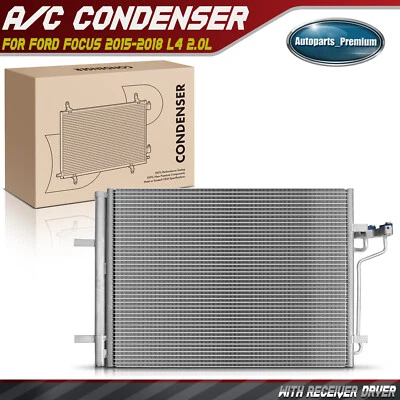 Condensador de CA con receptor secador para Ford Focus 2015-2018 Transit Connect 14-18 Foto 1 de 4