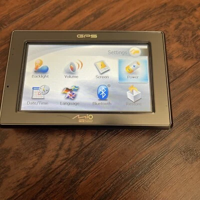 Mio DigiWalker C720 Black Portable 4.3" Touchscreen Display GPS Navigator - Image 1 of 4