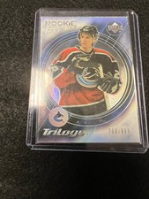 2003-04 U.D, Trilogy RC 568/999 Premiers Tier 1 Ryan Kesler #184 Vancouver