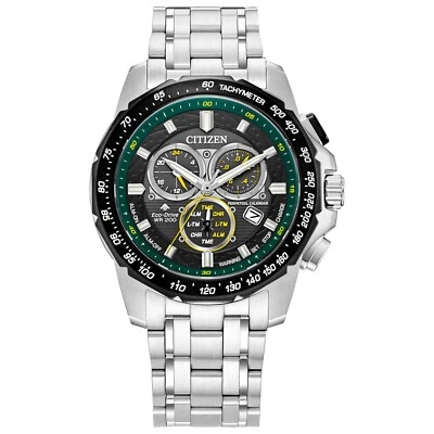 Citizen Promaster MX Eco-Drive Men's Chronograph Racer Watch 43MM BL5578-51E - Image 1 of 4