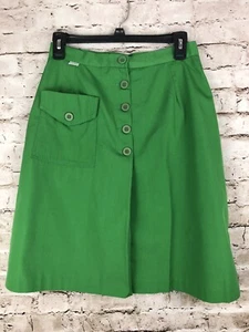 David Smith Golf Skirt Skort Green Duffer Waist 27" Length 21.5" Vintage Cool - Picture 1 of 9