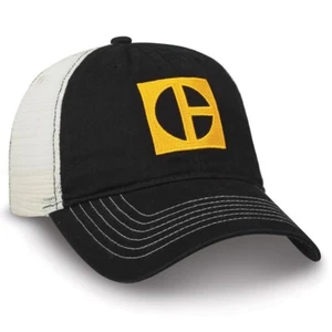 Cappello/cappello a scatto attrezzatura bruco gatto nero e marrone blocco C rete Heritage - Foto 1 di 2