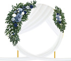 Kit fleurs arc de mariage lot de 3 mariages bleu poussiéreux