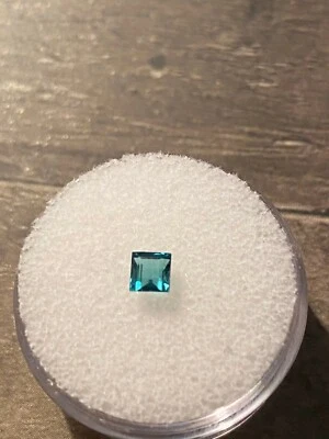 0,41 quilates impecable raro natural mejor turmalina azul neón, ¡impresionante joya! Foto 1 de 4