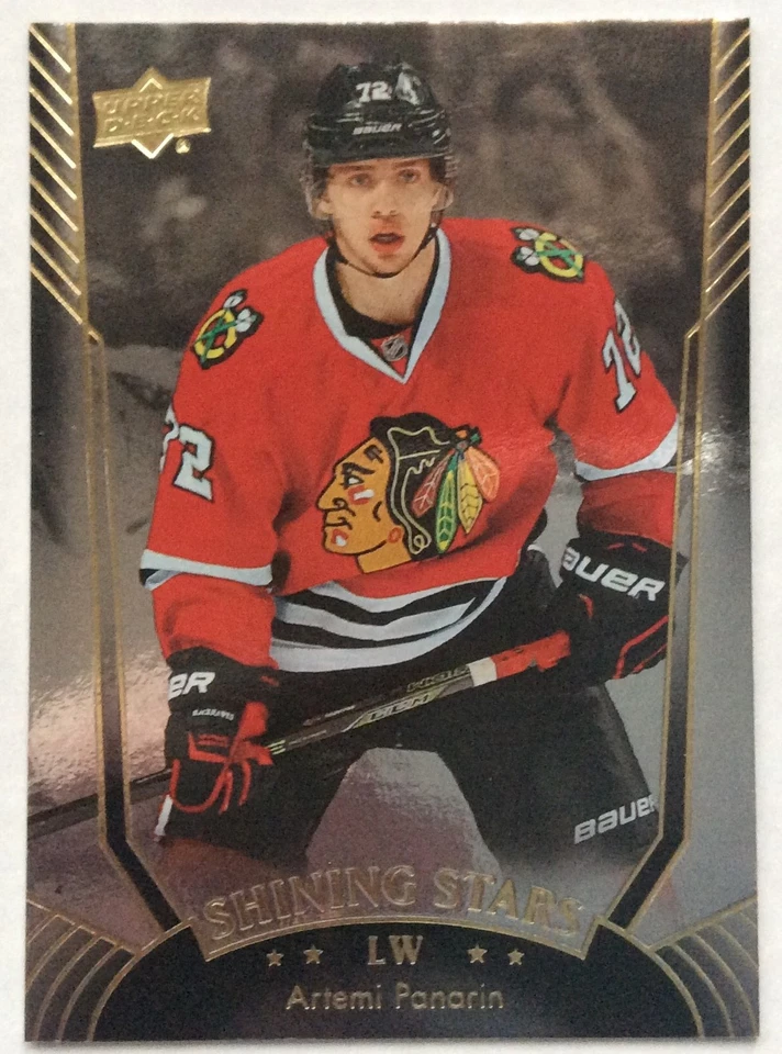 2016-17 ARTEMI PANARIN UPPER DECK SERIES 1 SHINING STARS-LEFT WING #SS-32 HAWKS - Image 1 of 1
