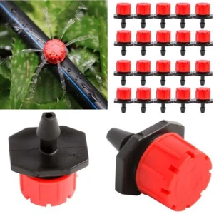 Sistema de goteo emisor ajustable goteros de riego rociadores de riego 50-200 piezas - Imagen 1 de 12