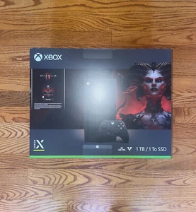 New Genuine USA Microsoft Xbox Series X 1 TB Diablo IV Bundle - Factory Sealed - Picture 1 of 2