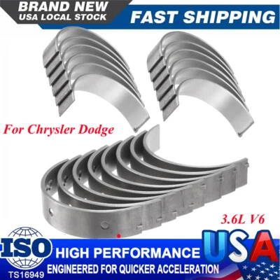 Engine Main Bearing & Rod Bearings For 11-14 DODGE DURANGO GRAND CARAVAN JOURNEY - Image 1 of 4