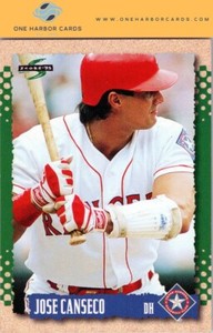 1995 Score Texas Rangers Baseball Card #4 Jose Canseco