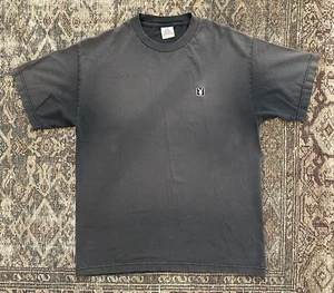 VTG 90s Playboy Magazine T Shirt Faded Gradient Grunge SZ L Embroidered Bunny - Picture 1 of 7