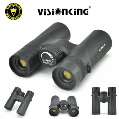 Visionking 12x28 BAK 4 Dach Fernglas Teleskop Jagd Birding Compact High Power - Image 1 of 4