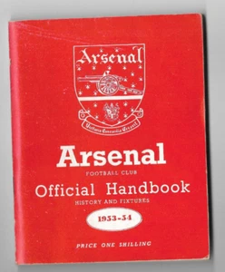 ARSENAL FC - Official Handbook 1953/54 (inc. History and Fixtures) - Picture 1 of 1
