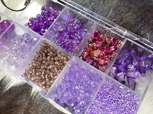 Cuentas para Fabricación de Joyería Mezcla de Vidrio Cuentas Estrella Redondas Artesanía Variedad Cuentas - Imagen 1 de 8
