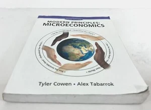 Modern Principles of Microeconomics by Cowen Tyler - Paperback - Imagen 1 de 5